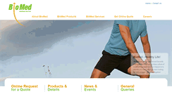 Desktop Screenshot of biomedhs.com